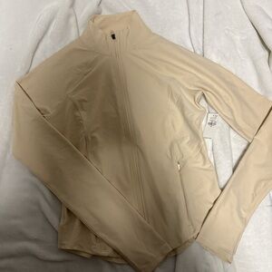 old navy Beige Full-Zip Jacket